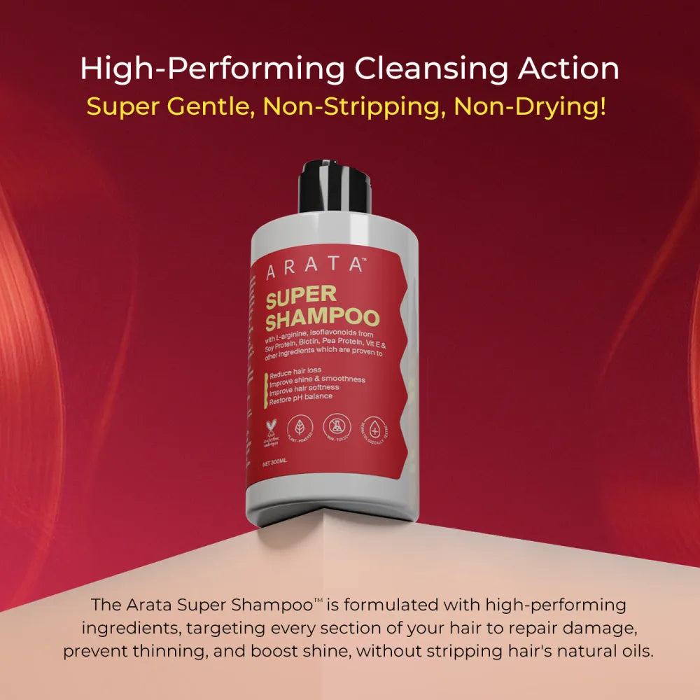 Super Shampoo™ and Anti-Dandruff Conditioner Combo (300ml + 200ml)