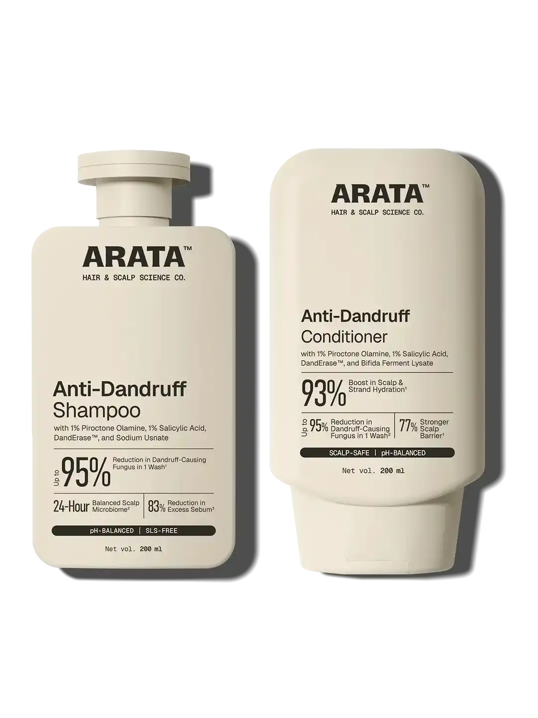 Arata Arata Anti Dandruff Shampoo & Conditioner Combo
