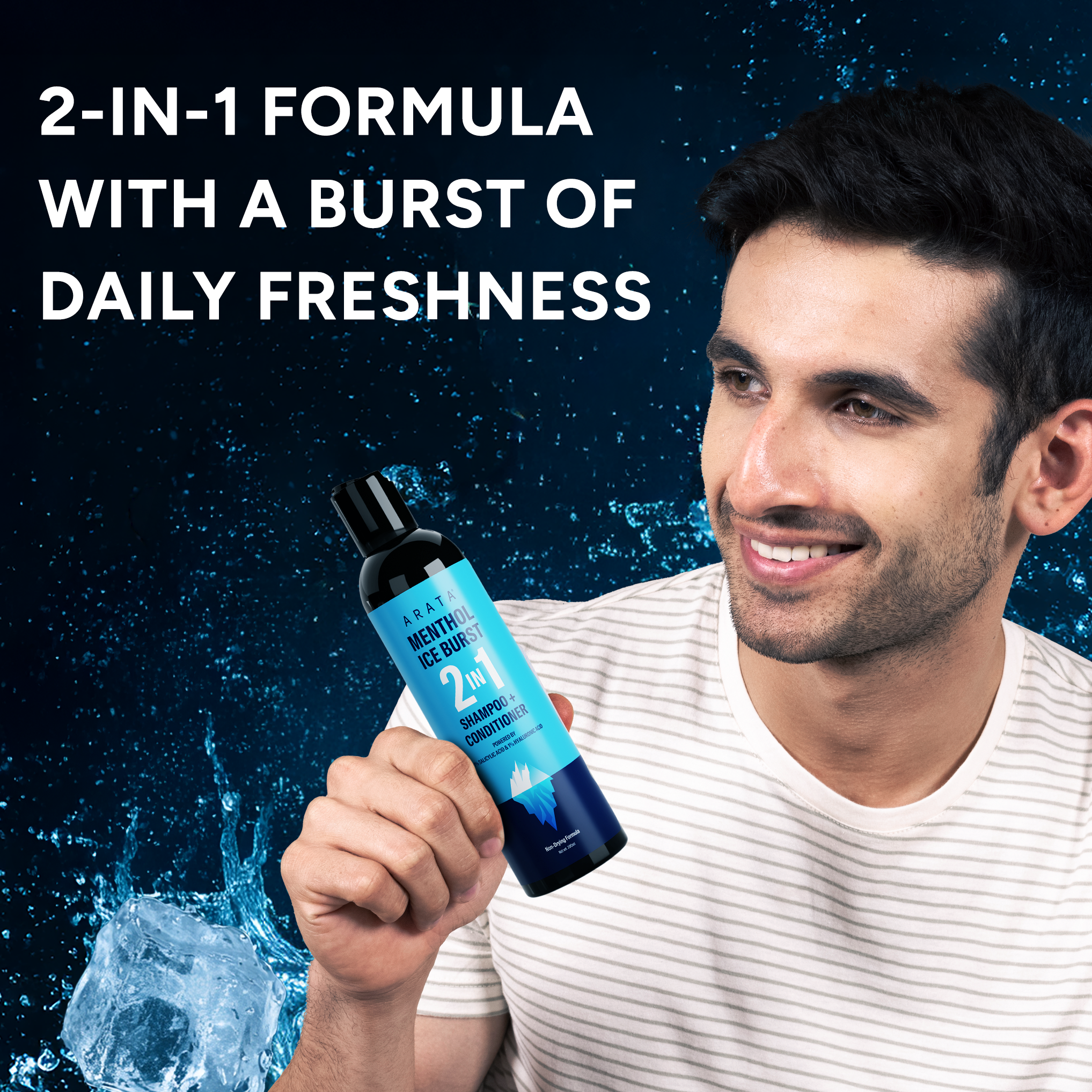 Menthol Ice Burst Shampoo+Conditioner