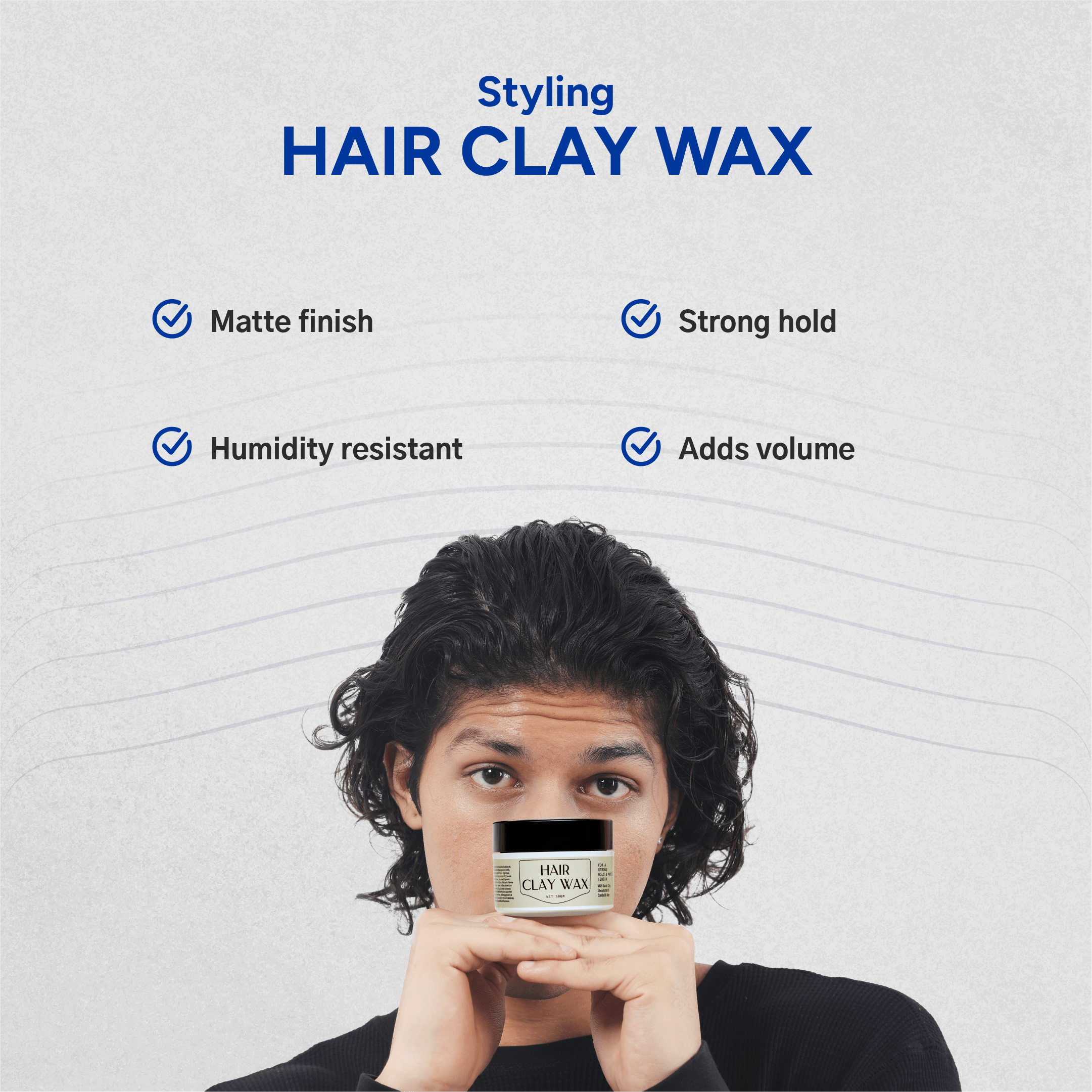 Hair Clay Wax - 50g