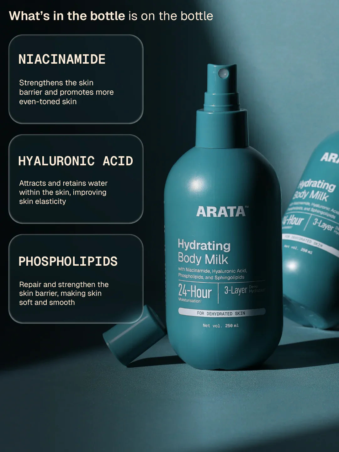 Arata Hydrating Body Milk 250 ml BYOB
