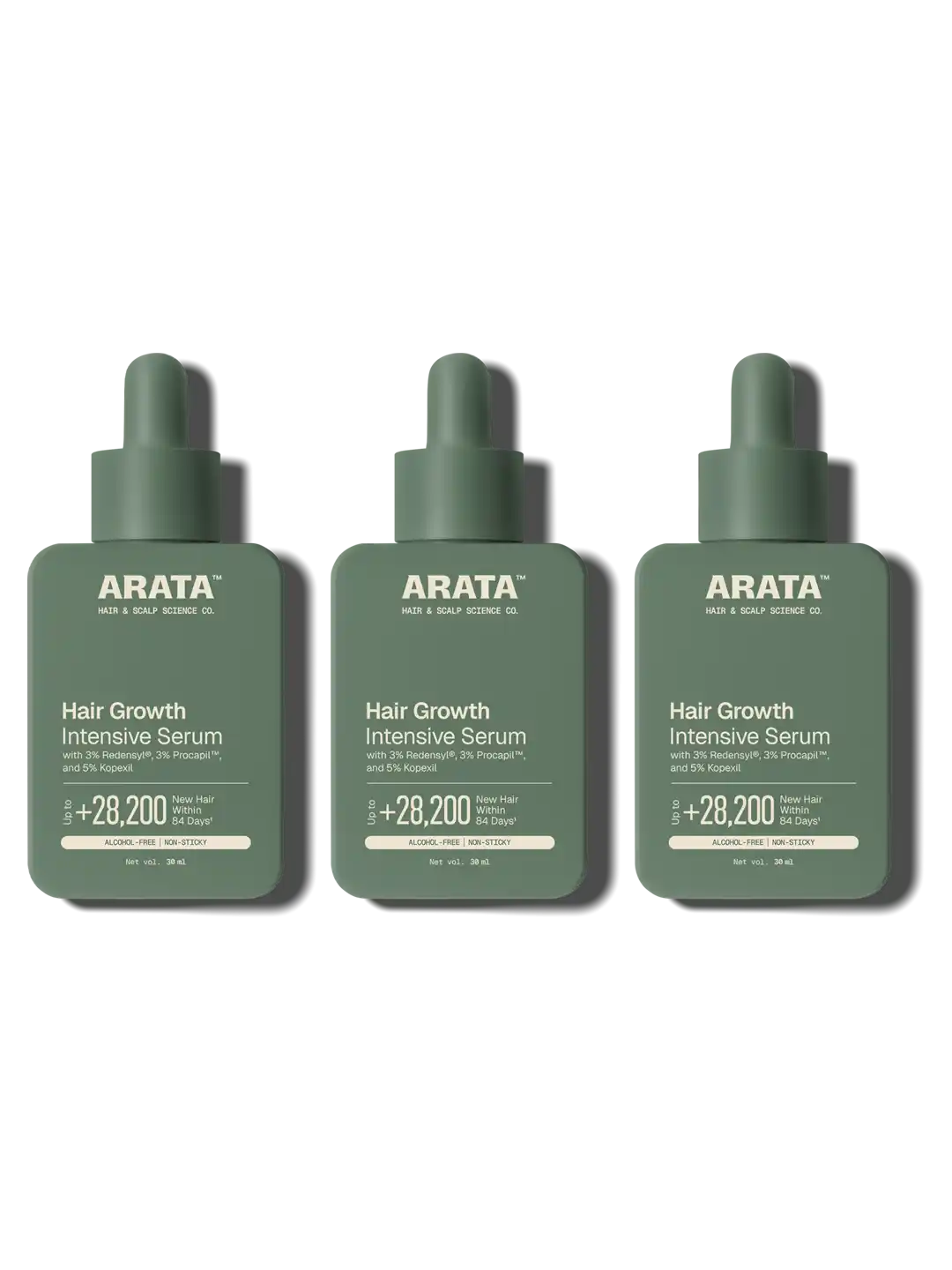 Hair Growth Intensive Serum - Pack of 3