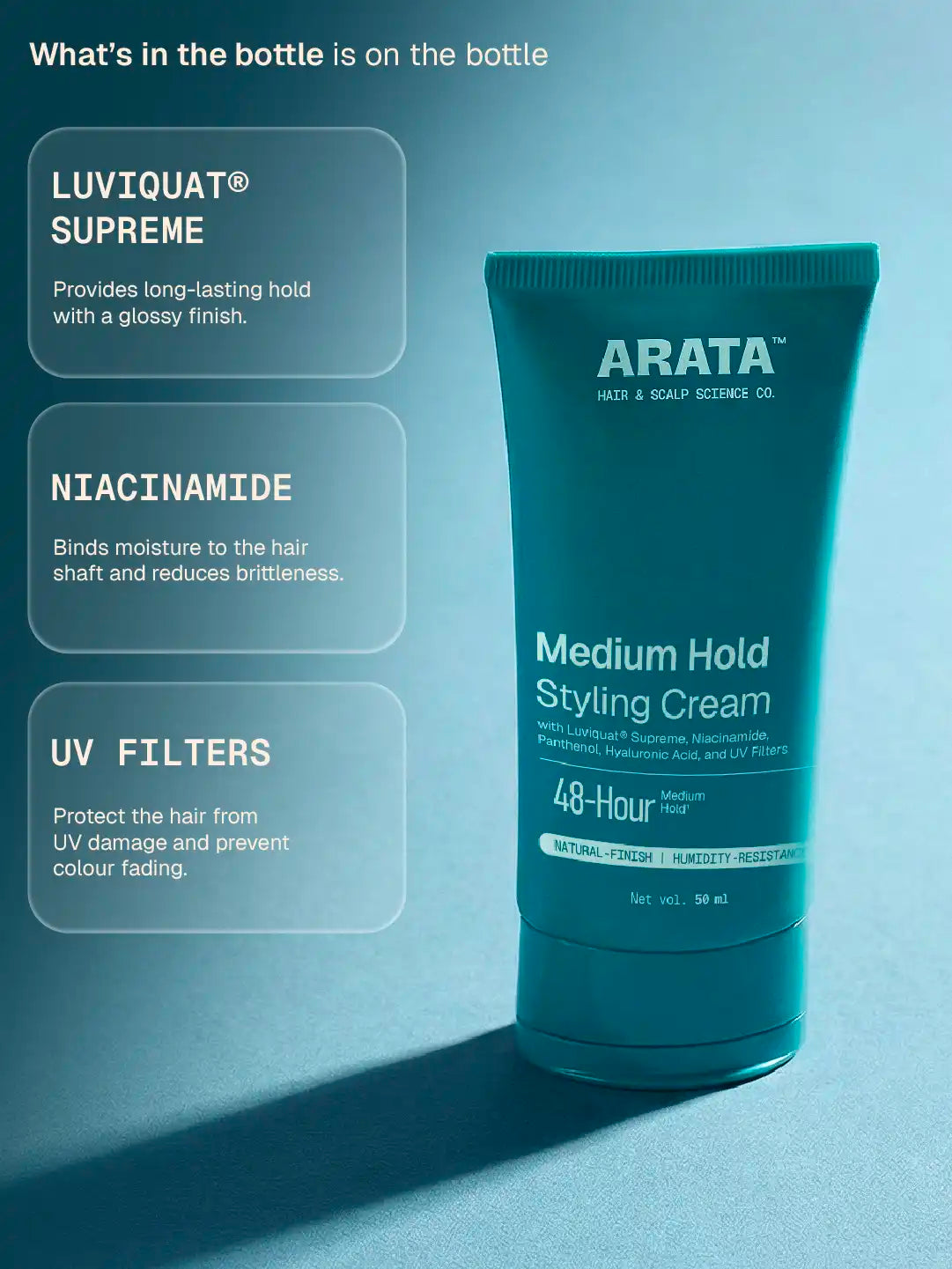 Medium Hold Styling Cream - 50 ml