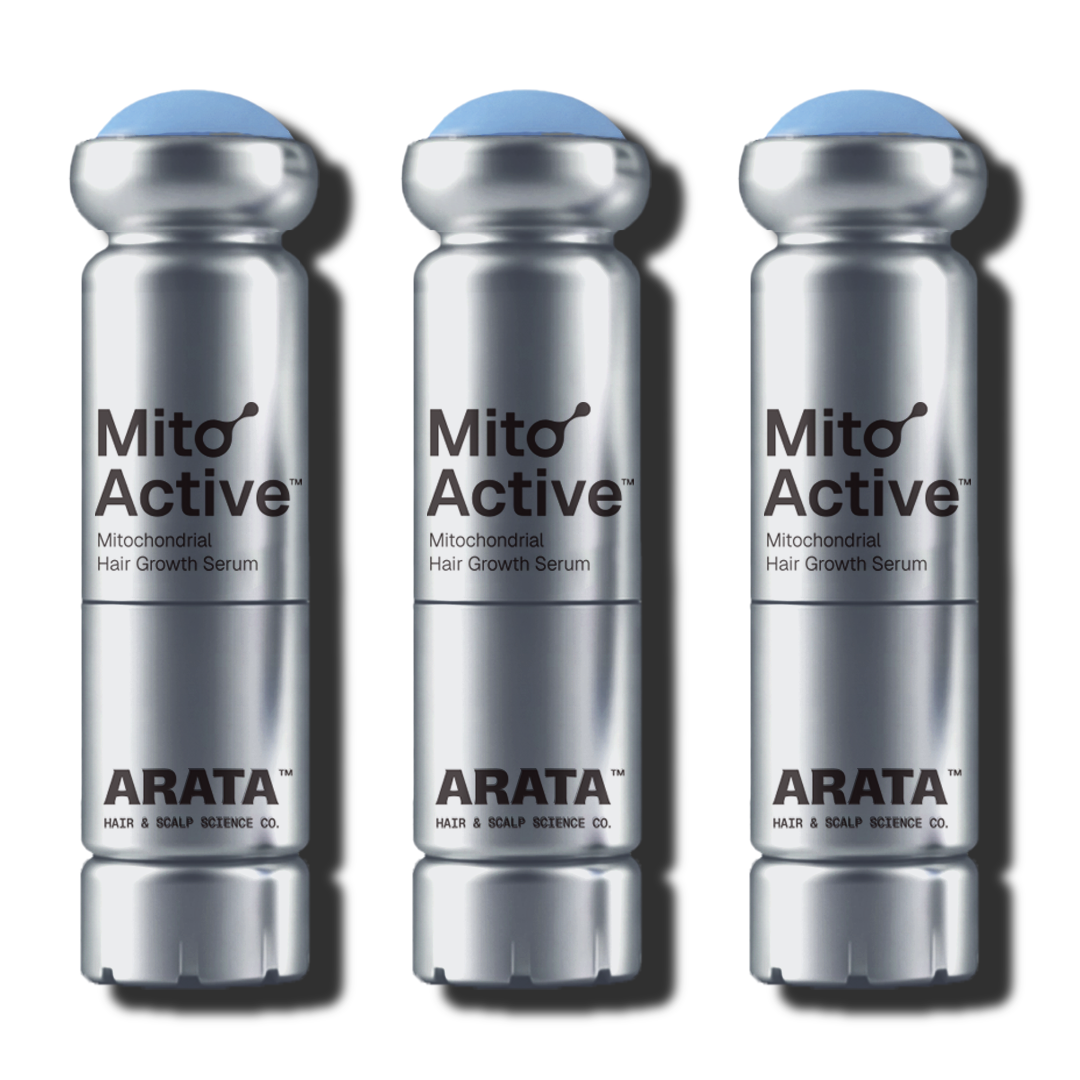 Arata MitoActive™ Mitochondrial Hair Growth Serum 30 ml Pack of 3
