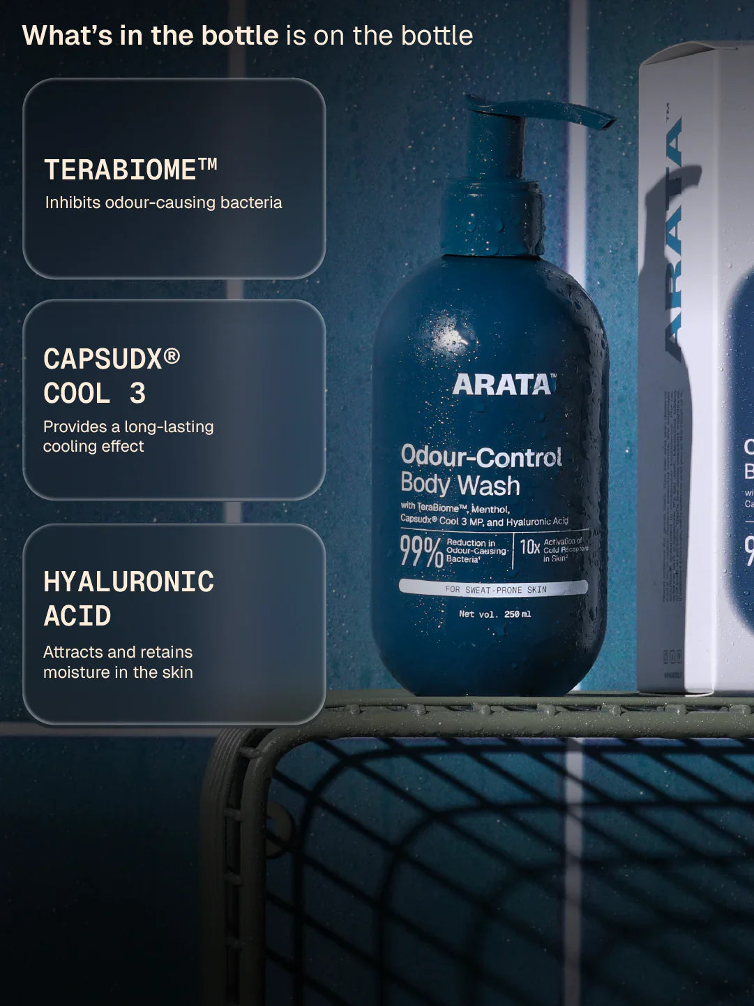 Arata Odour Control Body Wash 250 ml BYOB
