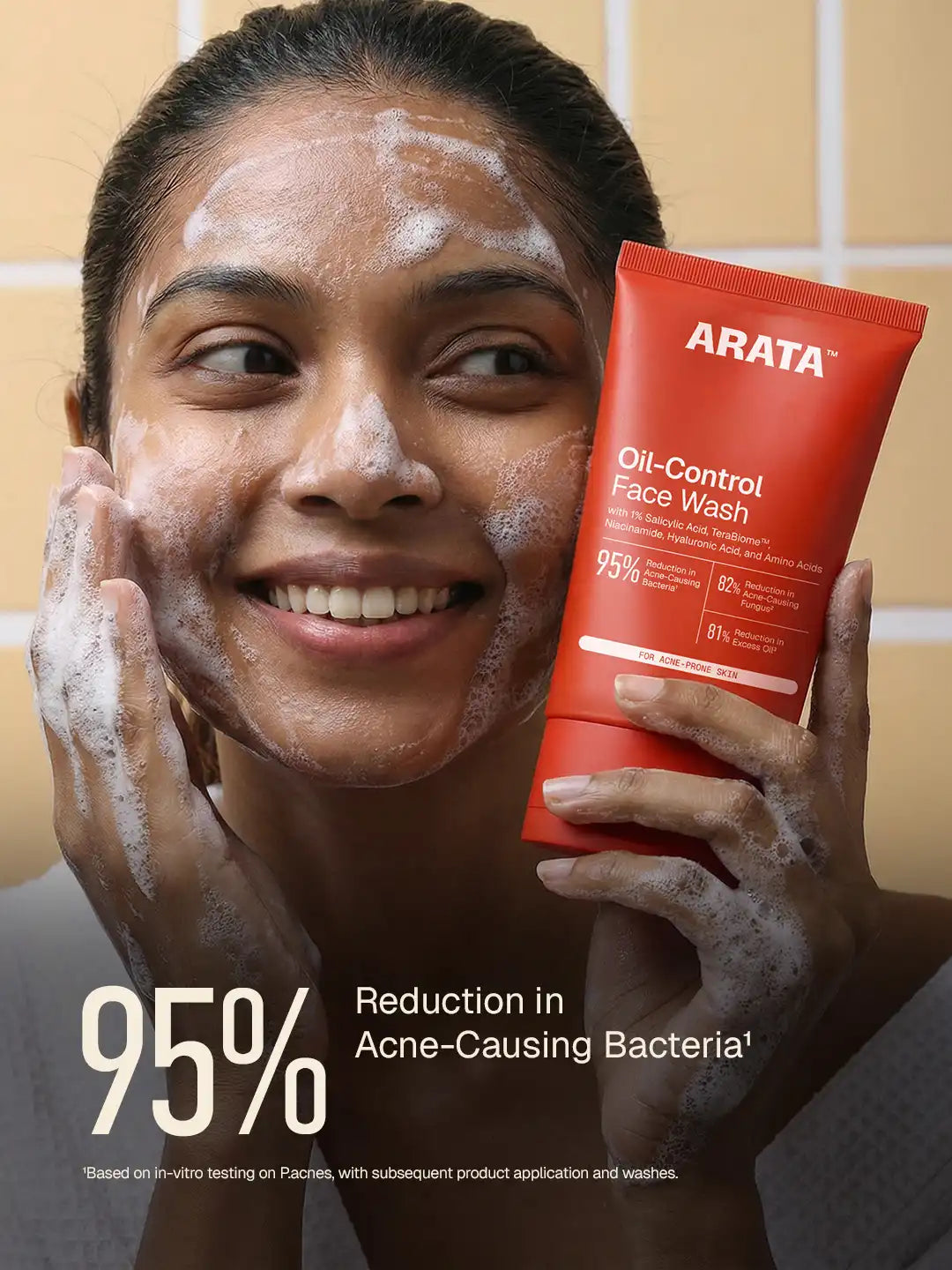 Arata Oil Control Face Wash 100 ml BYOB
