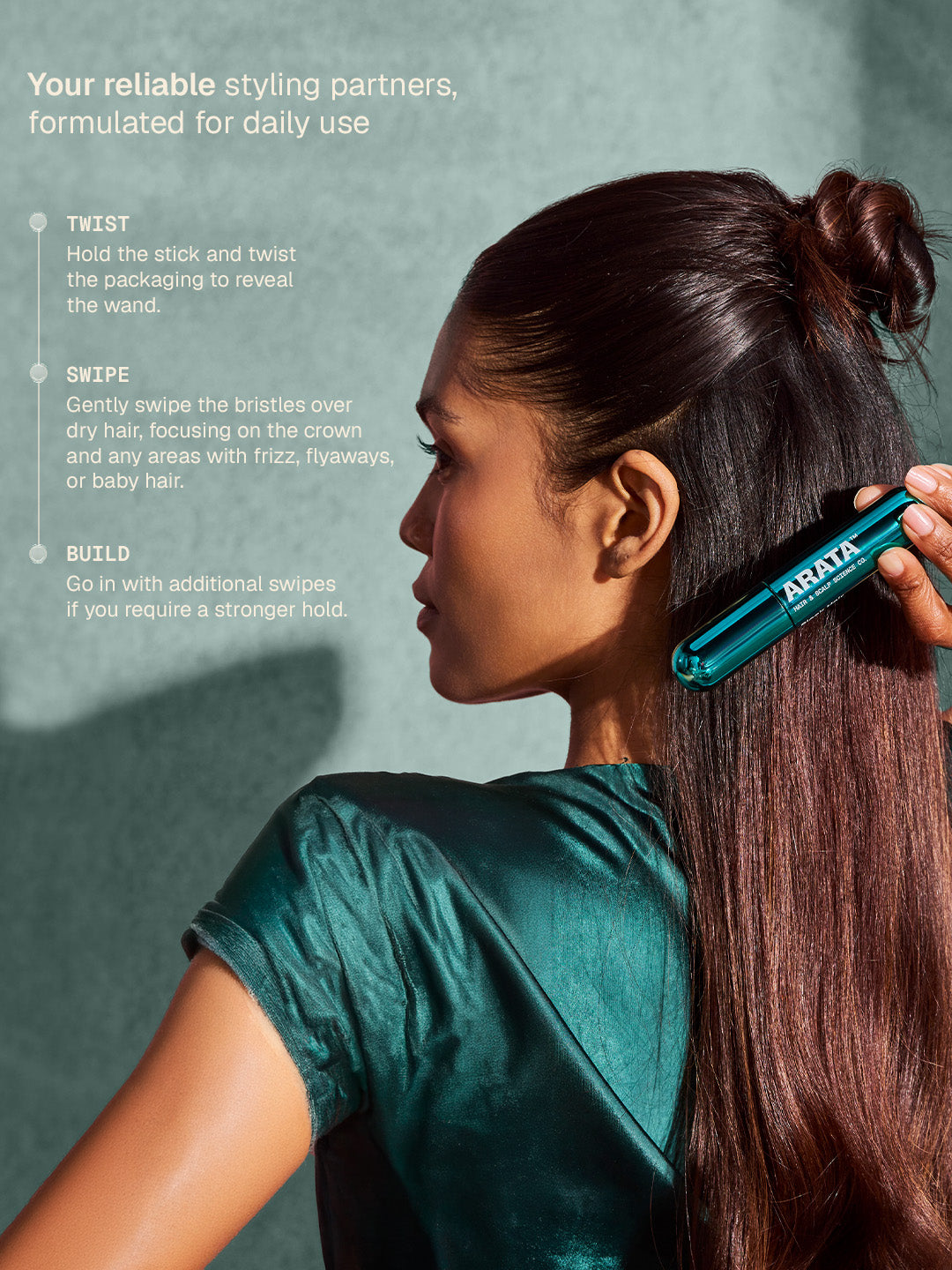 Arata Arata Sleek Hair Styling Stick & Gel Combo