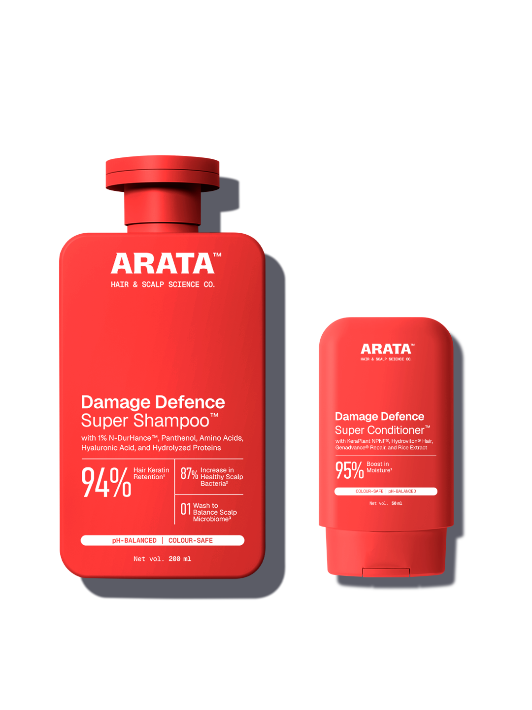 Arata Damage Defence Shampoo™ and Conditioner™ Combo 200 ML + 50 ML