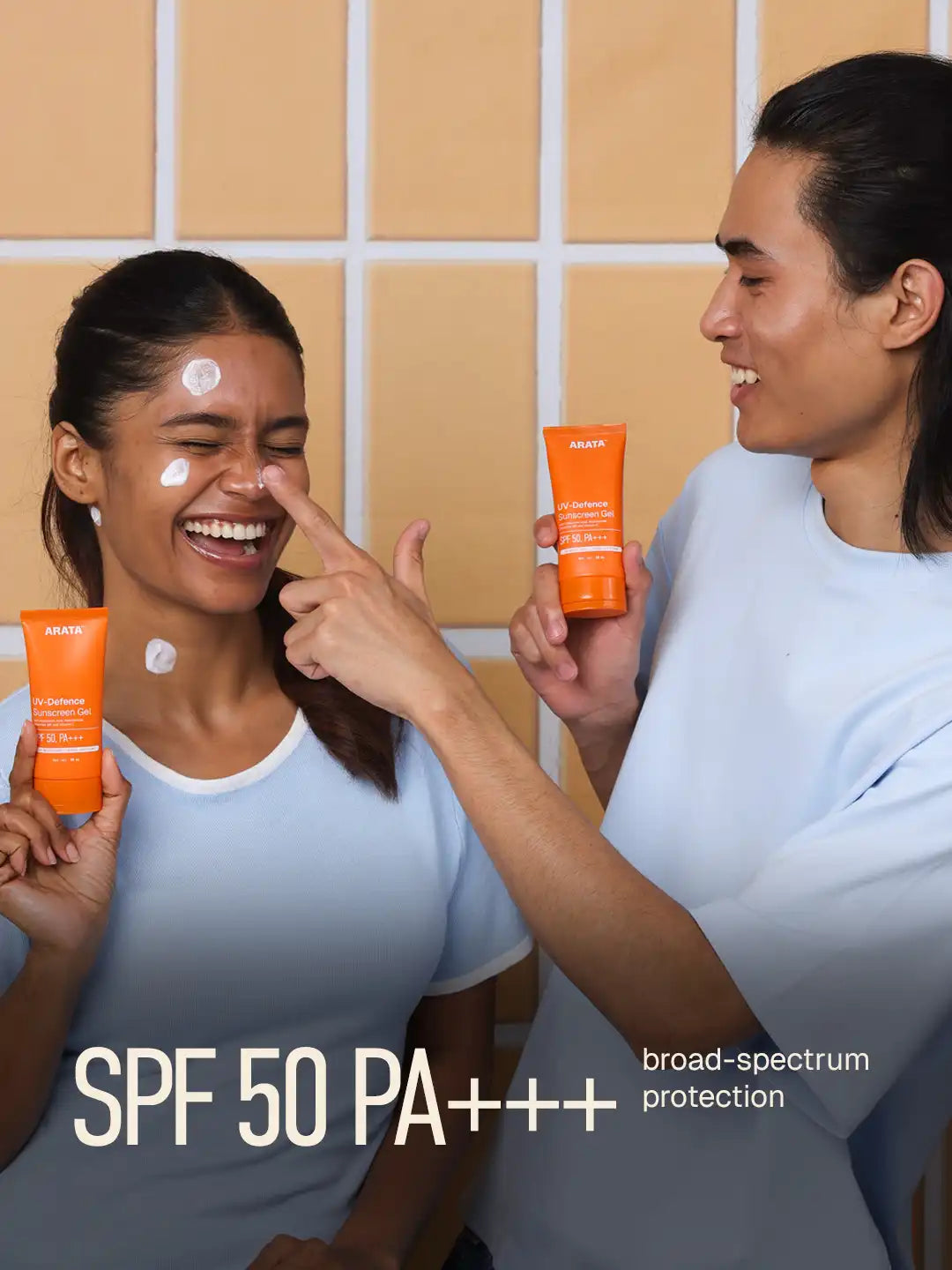 Arata UV Defence Sunscreen Gel 50 ml BYOB