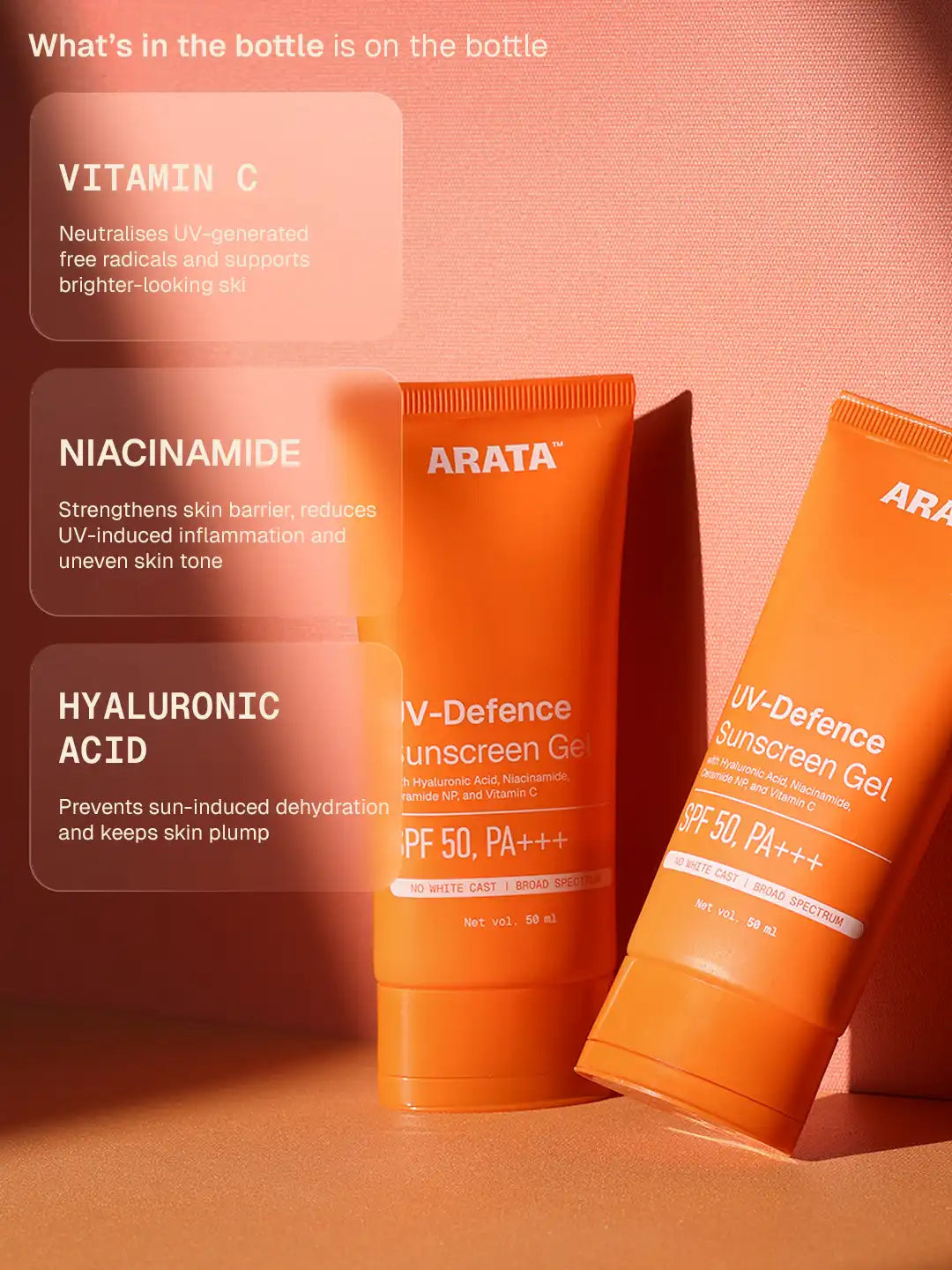 UV-Defence Sunscreen Gel - 50 ml