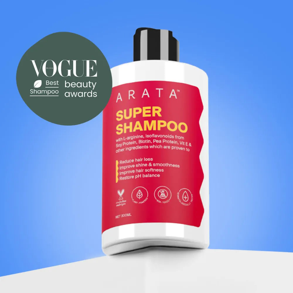 Arata India's Best-Selling Super Shampoo for Hair Growth