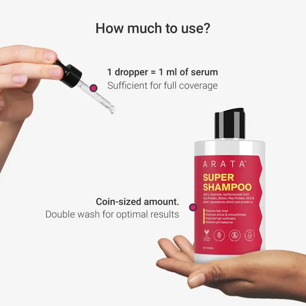 Grow Strong Combo - Super Shampoo 300ml + Serum 30ml