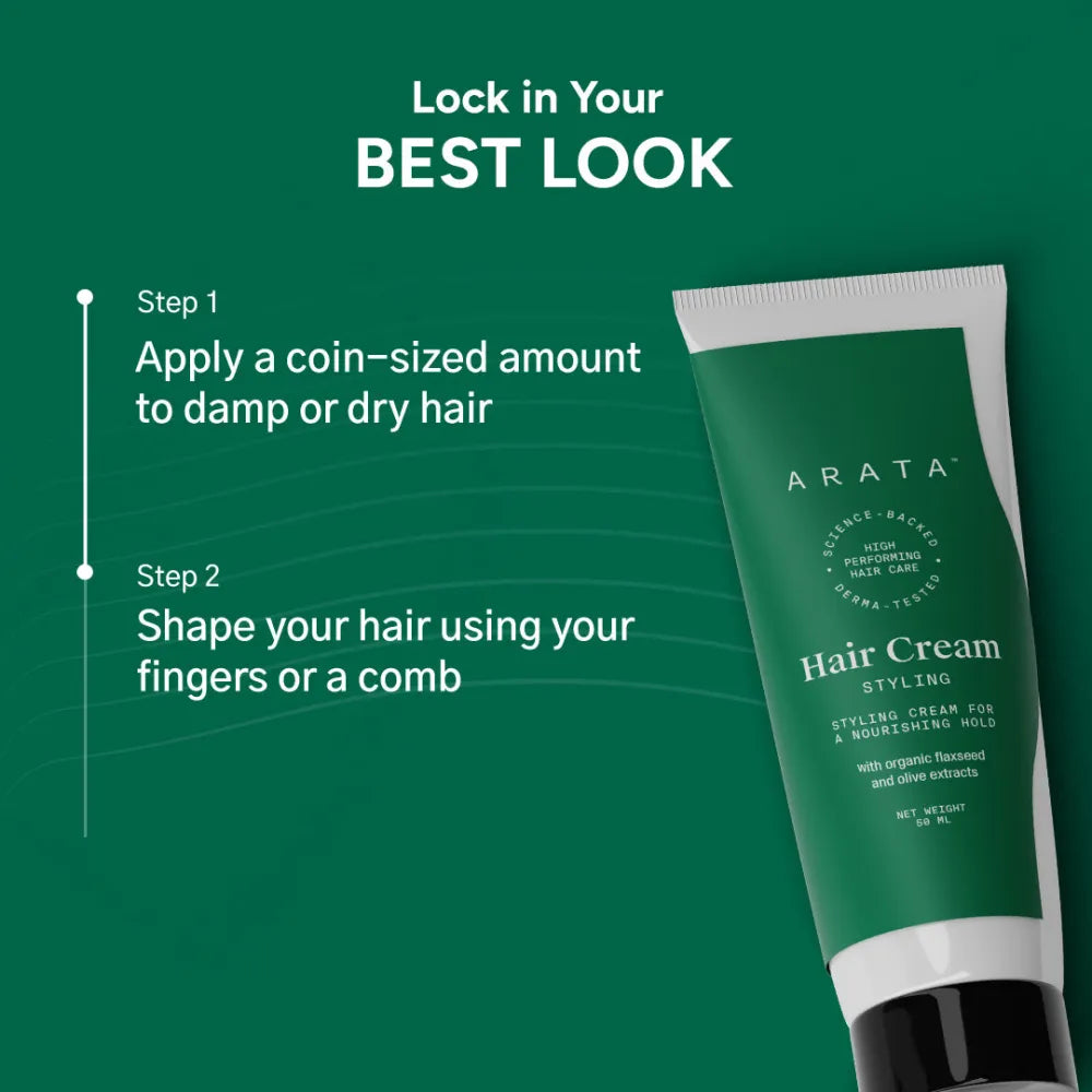 Super Shampoo and Styling Hair Cream Combo