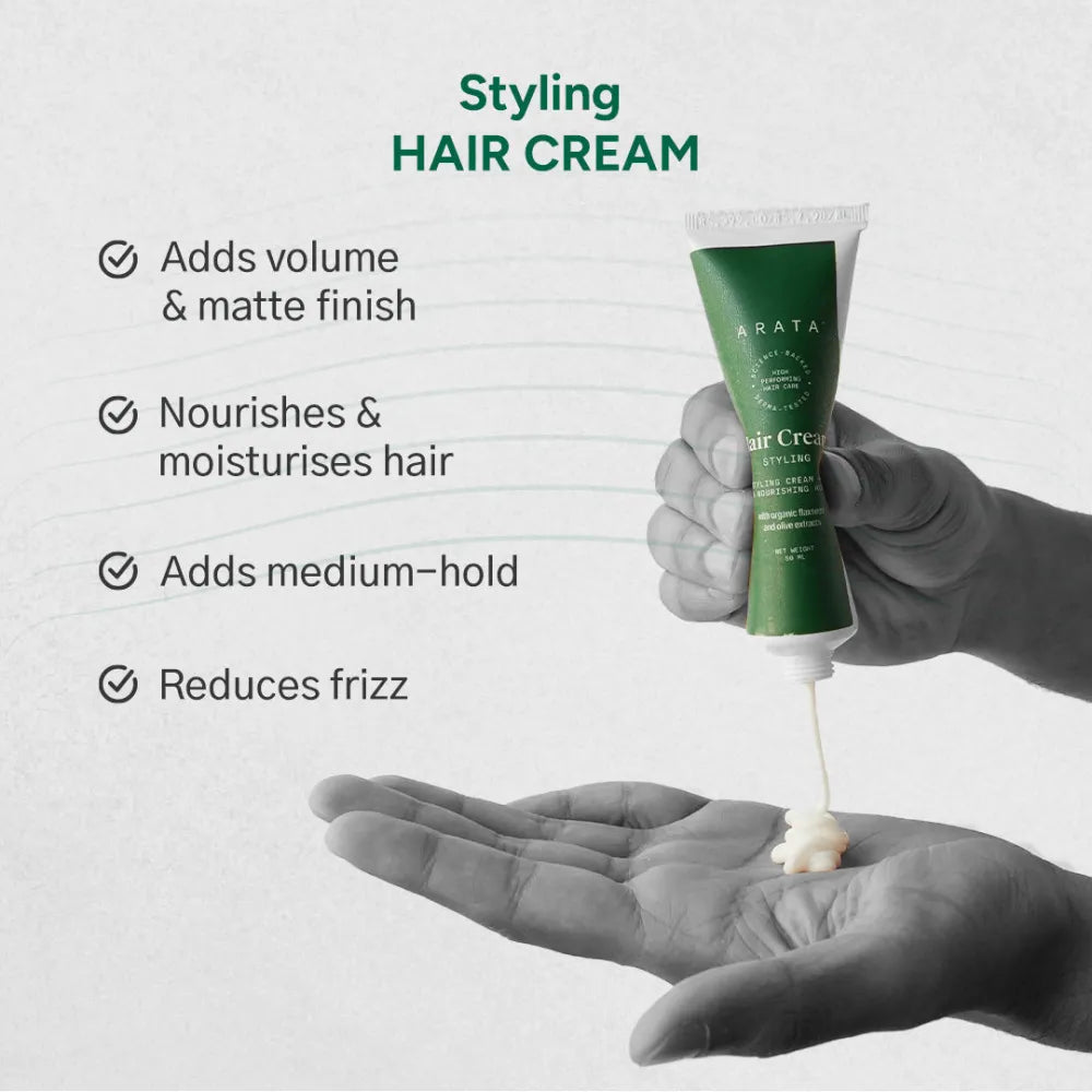 Super Shampoo and Styling Hair Cream Combo