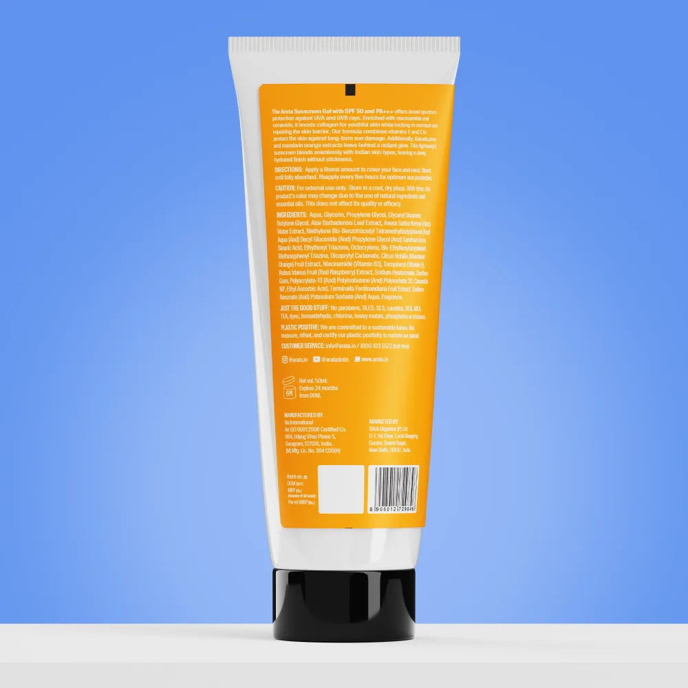 Sunscreen Gel Secondary