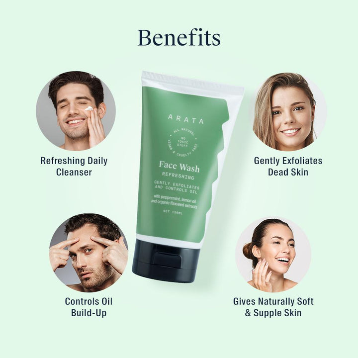Benefits of Arata Face wash