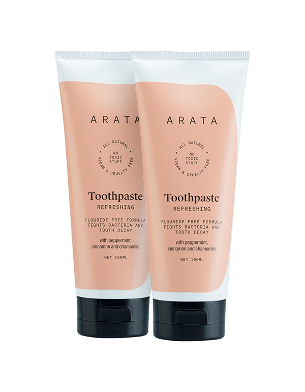 Arata Natural Toothpaste(Pack of 2)