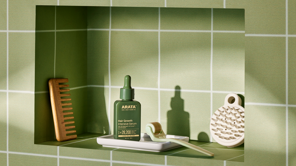 Derma Roller + Serum: The At-Home Combo for Faster Hair Regrowth