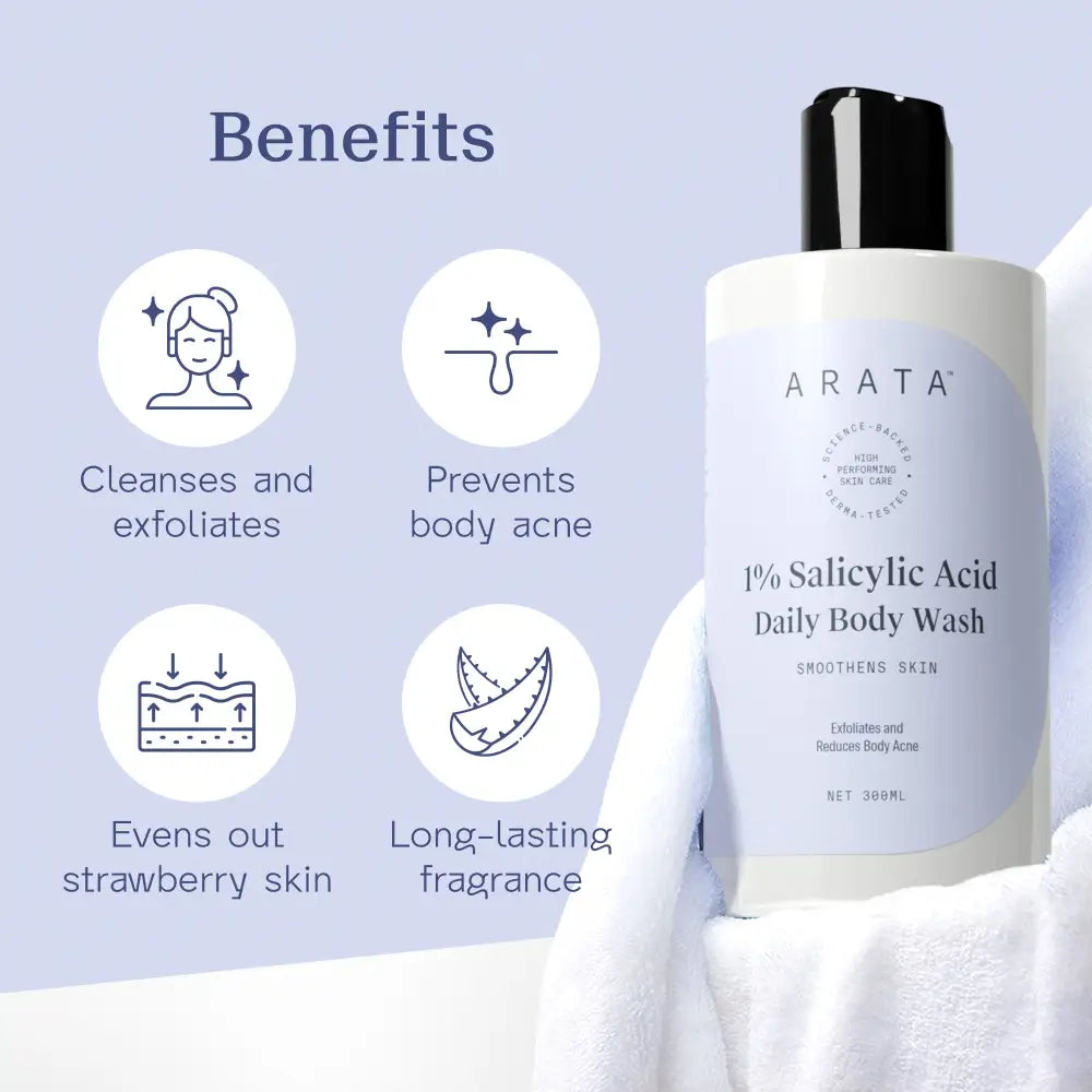 1% Salicylic Acid Daily Body Wash - 300 ML