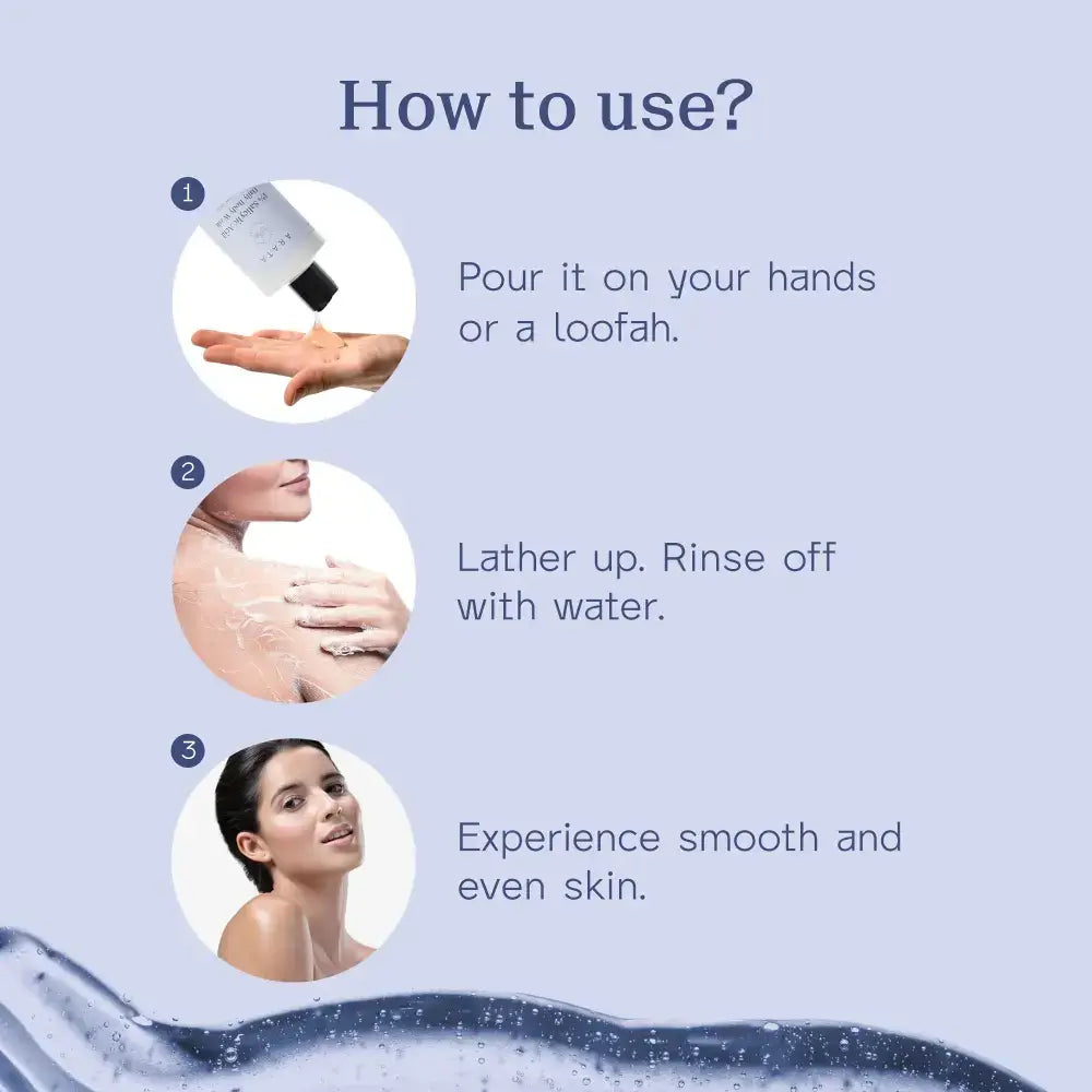 1% Salicylic Acid Daily Body Wash - 300 ML