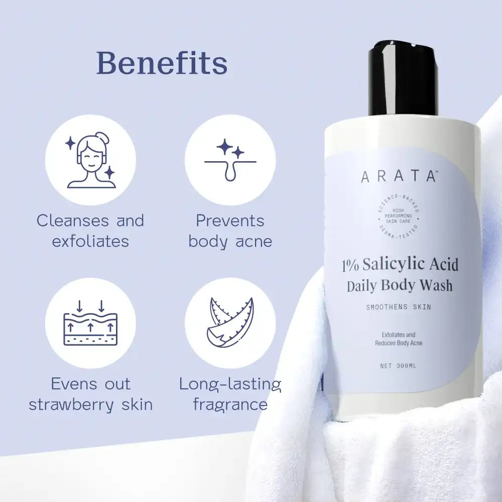 1% Salicylic Acid Daily Body Wash - 300 ML