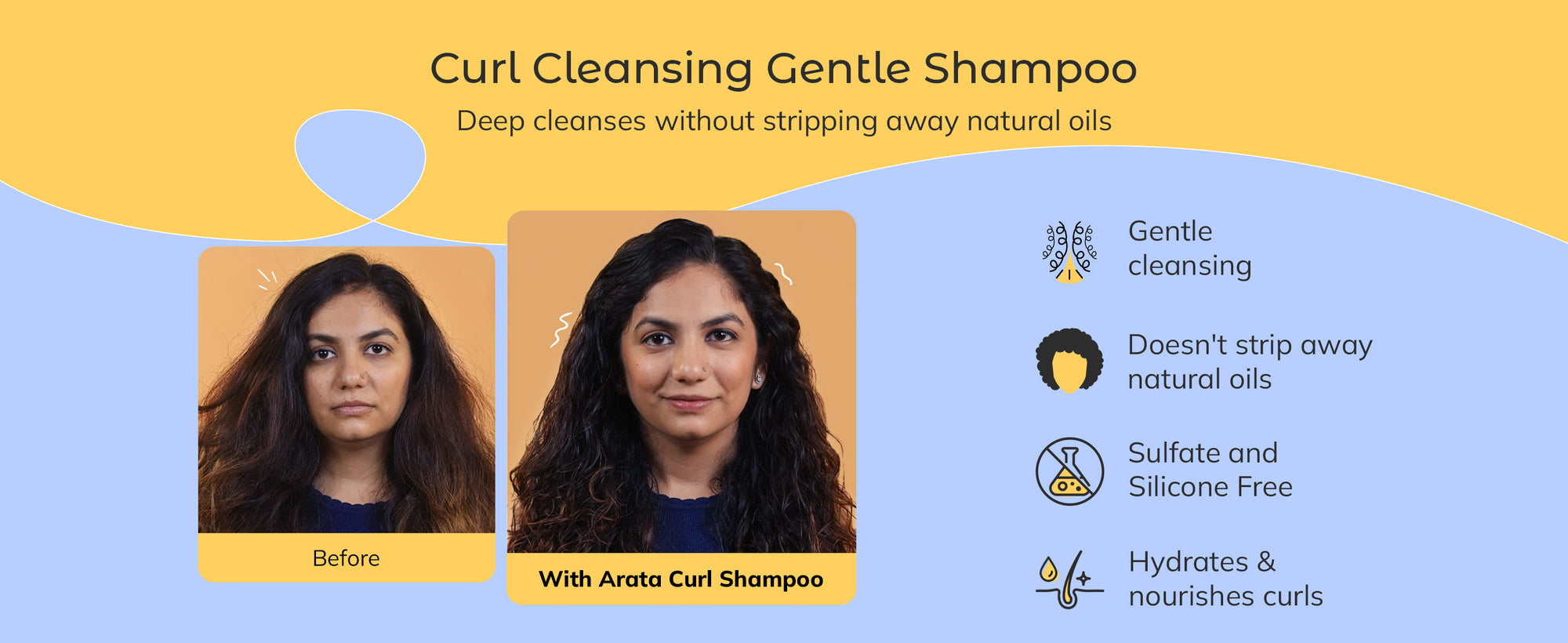 Curl Cleansing Gentle Shampoo - 300ml