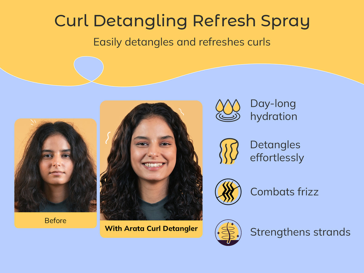 Curl Detangling Refresh Spray - 100ml