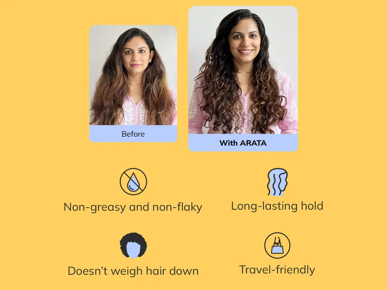 Curl Styling Combo (Mini) | Curly Hair Gel + Curly Hair Cream