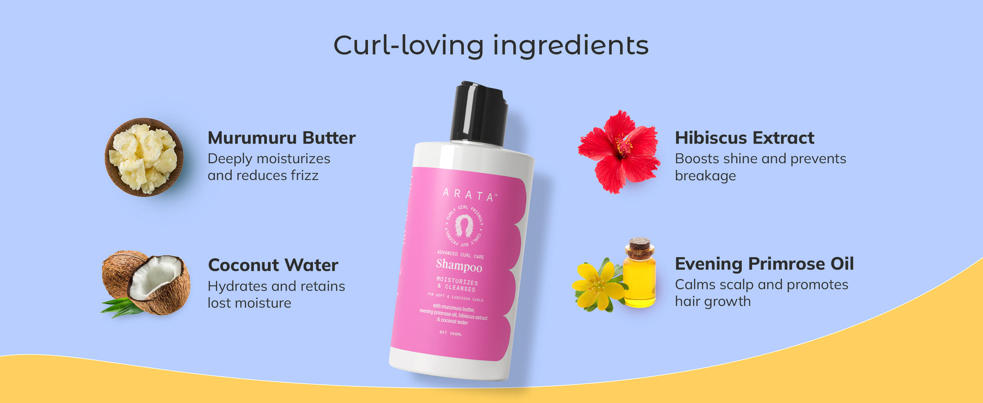 Curl Cleansing Gentle Shampoo - 300ml