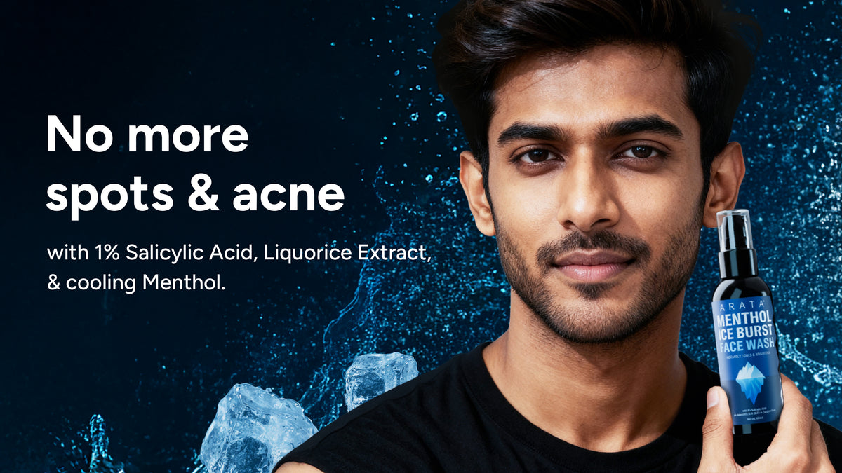 Menthol Ice Burst Face Wash