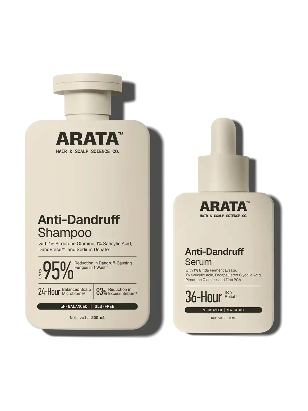 Arata Arata Anti Dandruff Shampoo & Serum Combo