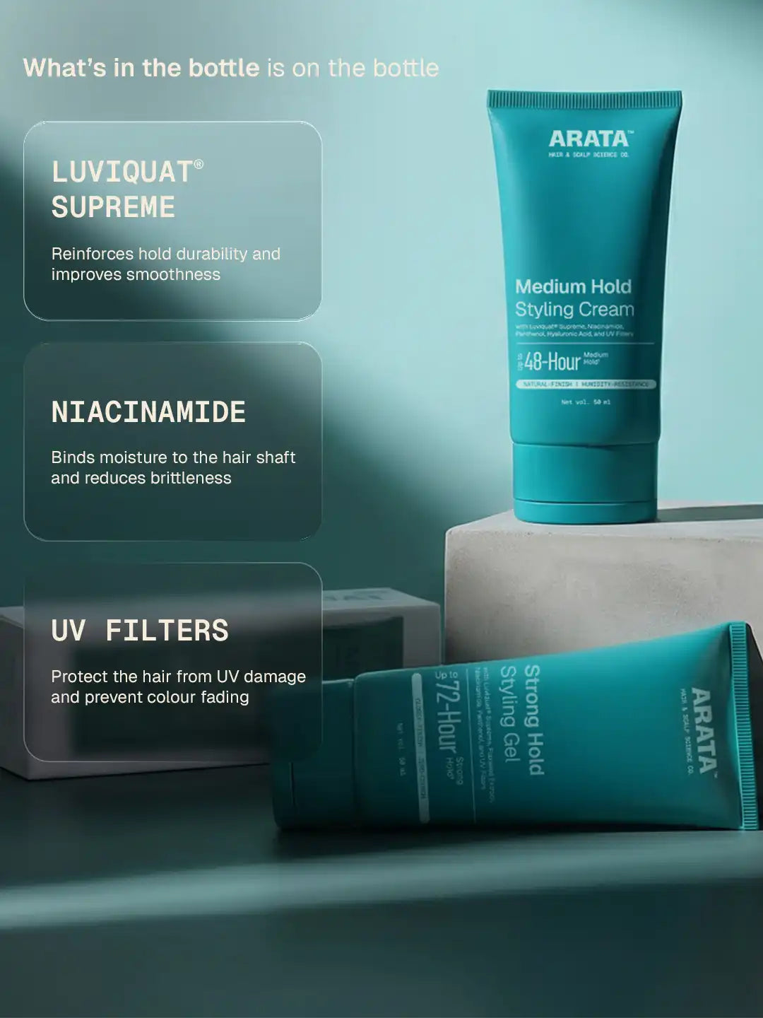 Arata Functional Styling Gel & Cream Duo