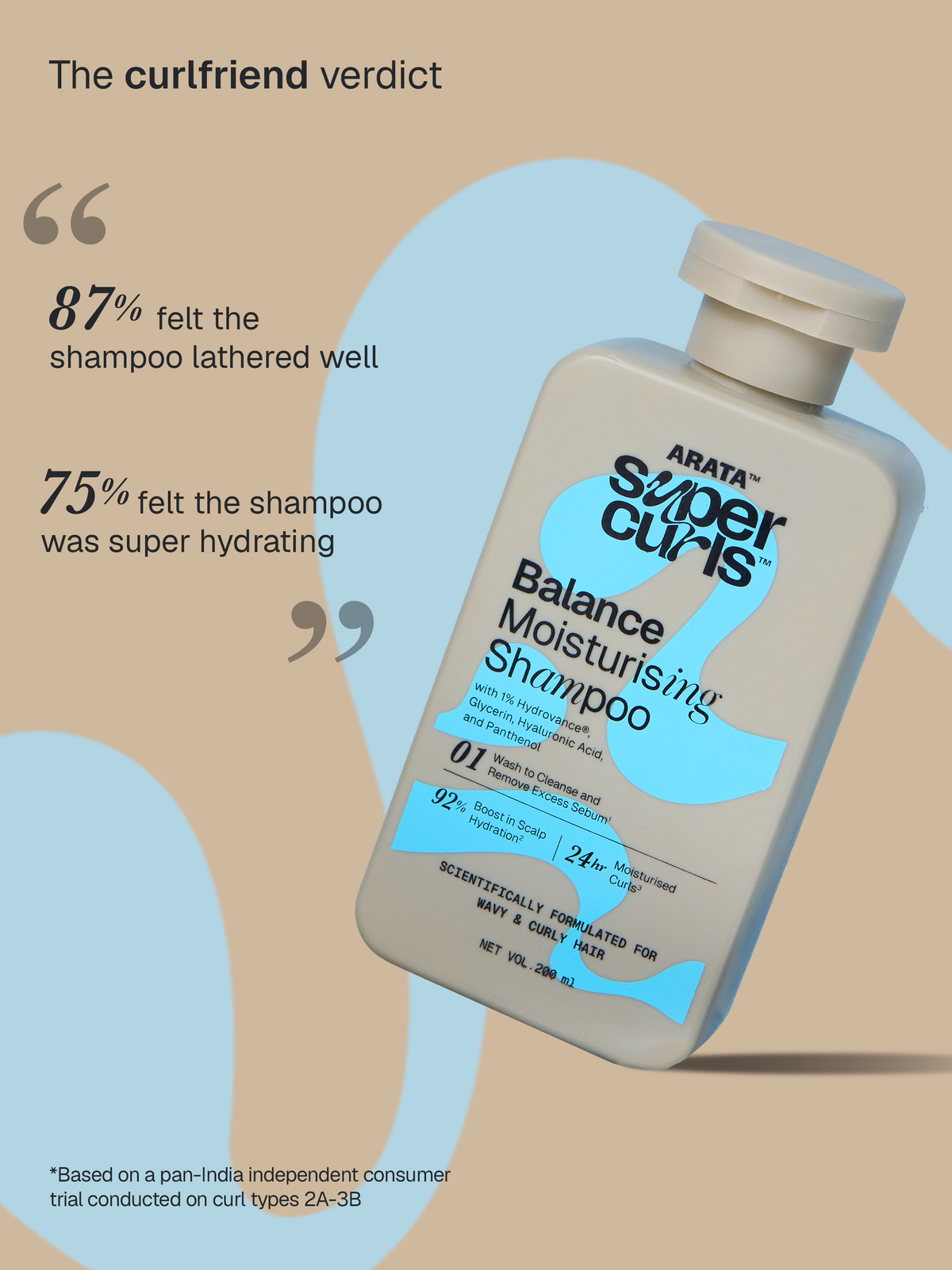 Arata Balance Moisturising Shampoo 50 ml