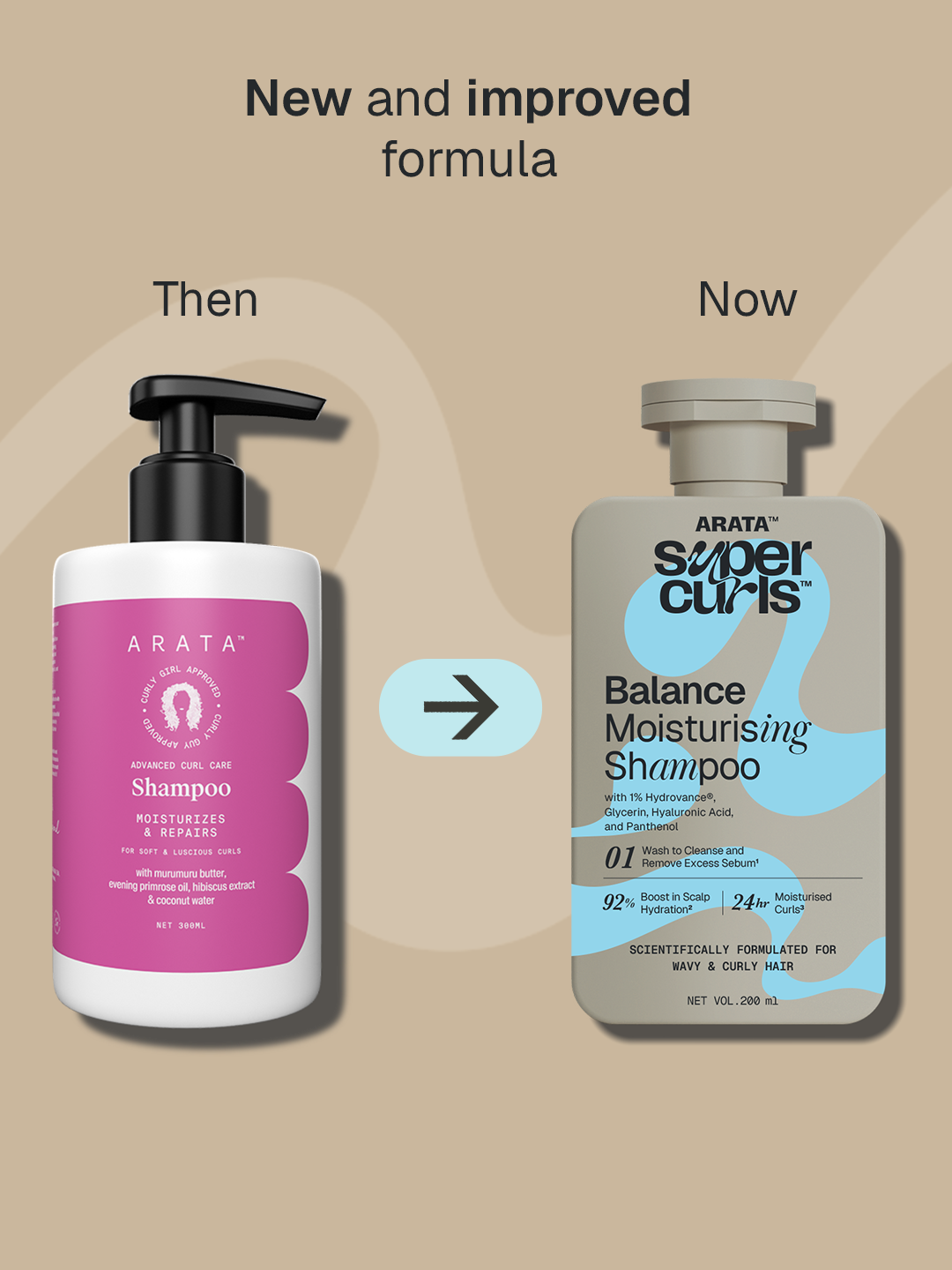 Arata Balance Moisturising Shampoo 200 ml