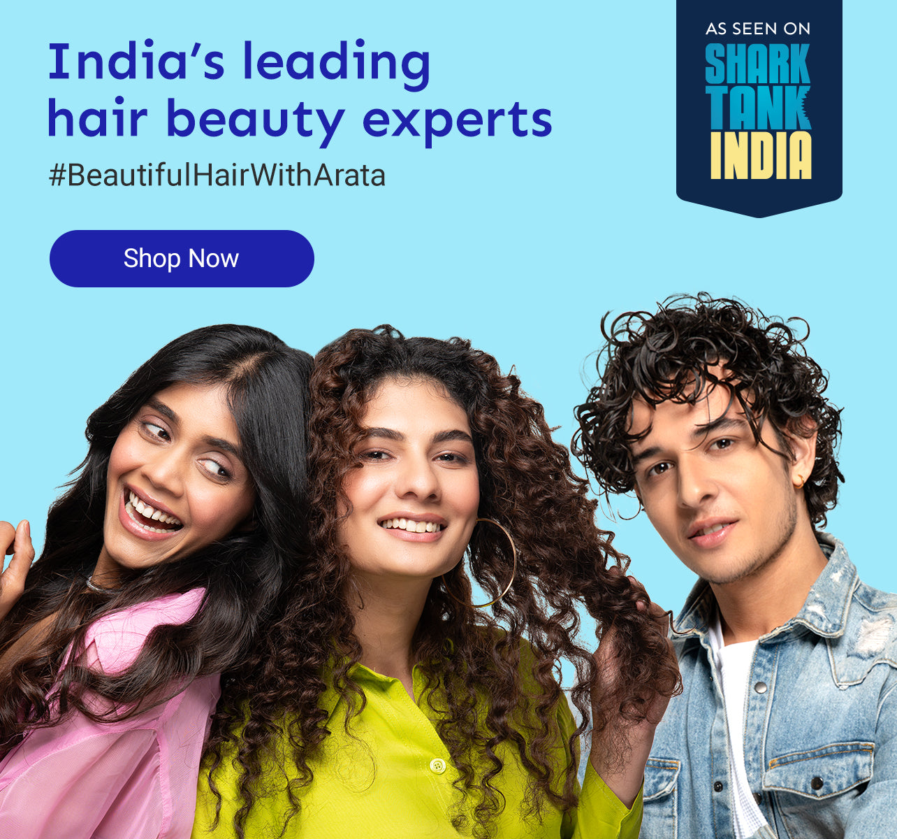 Arata Seen On Shark Tank Hair Care For Every Indian