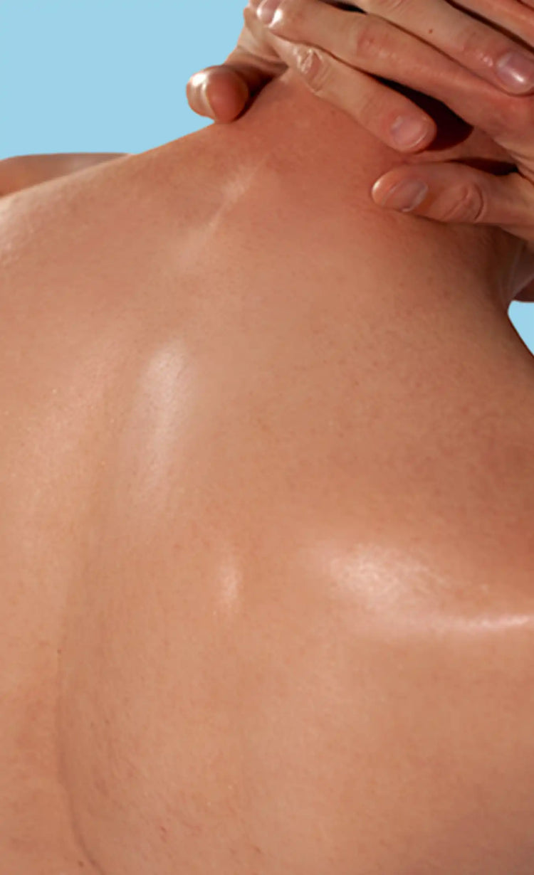 Calmed and<br>soothed skin