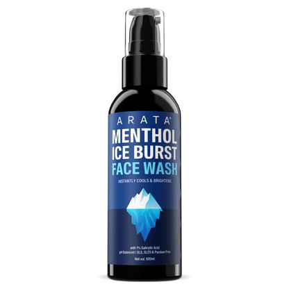 Menthol Ice Burst Face Wash 100ml