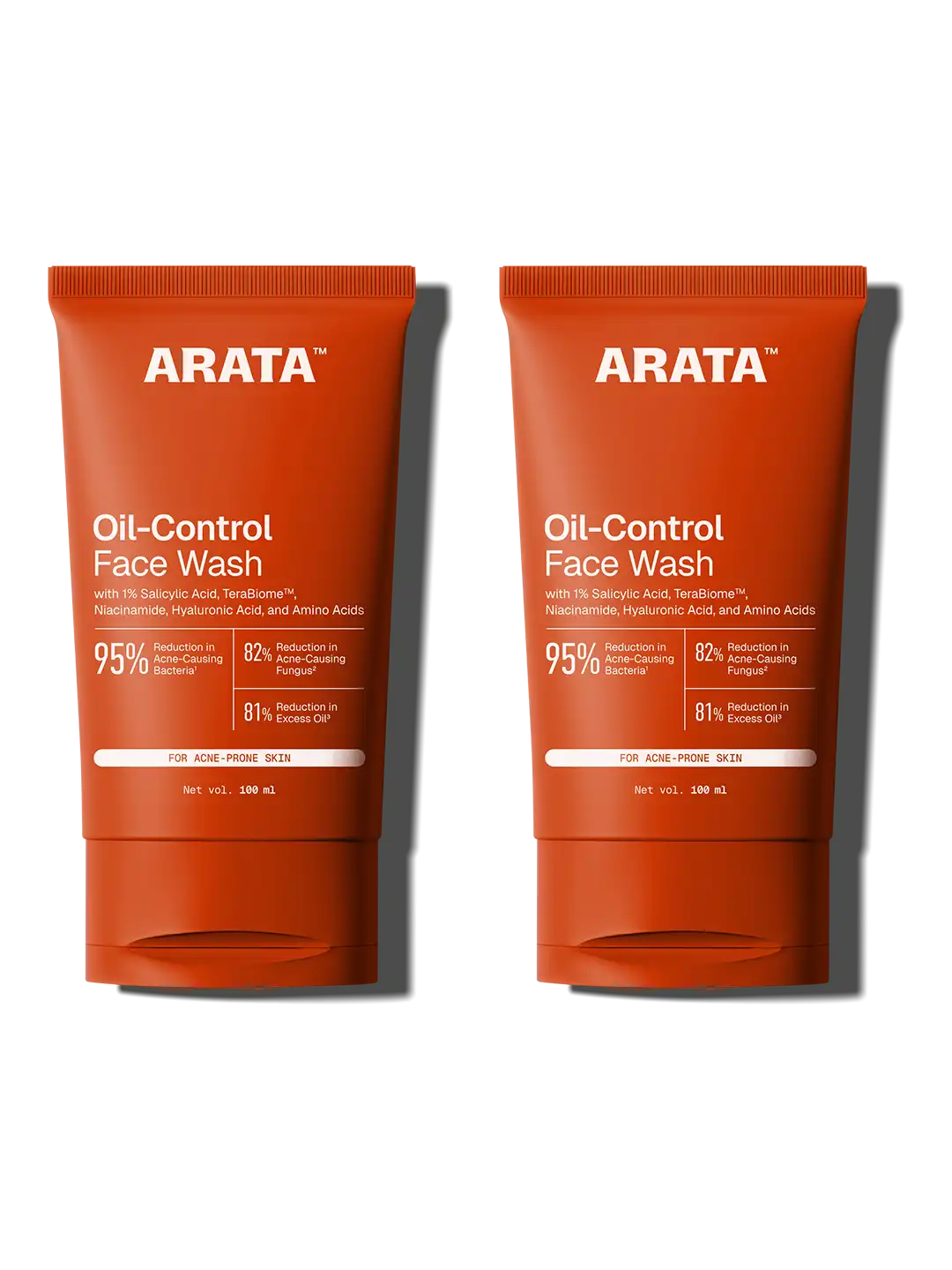 Arata Oil Control Face Wash 100 ml Pack of 2