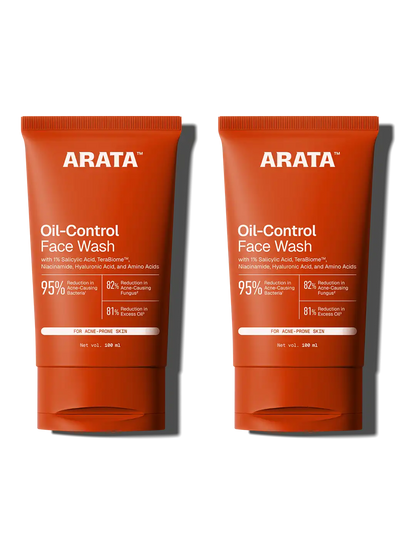 Oil-Control Face Wash - 100 ml - Pack of 2