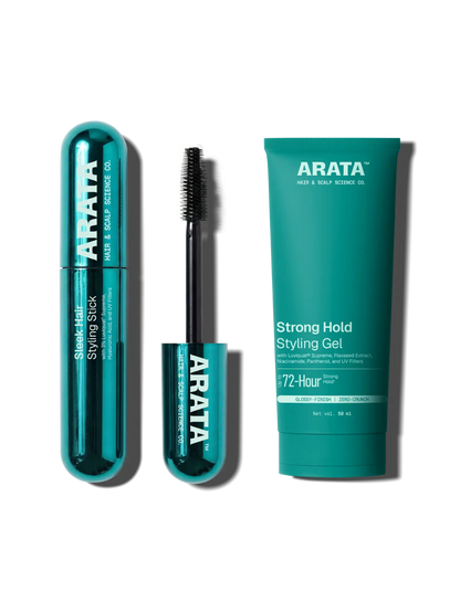 Arata Sleek Hair Styling Stick & Gel Combo