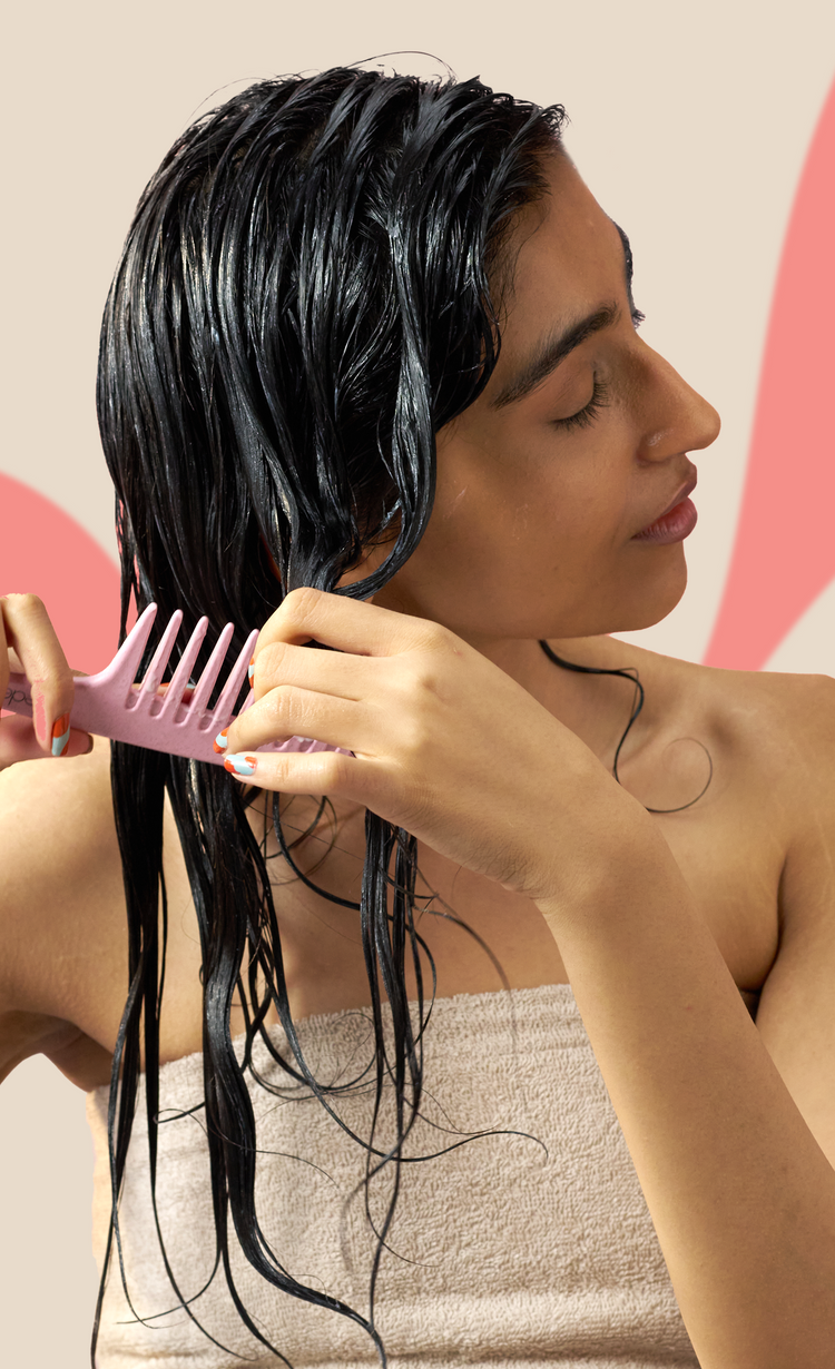 Improves<br>slip and detangling