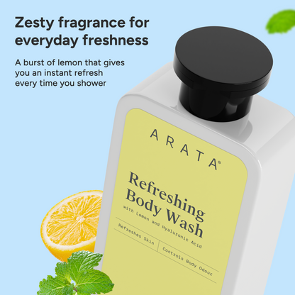 Refreshing Body Wash (Lemon & Mint)