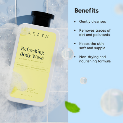 Refreshing Body Wash (Lemon & Mint)