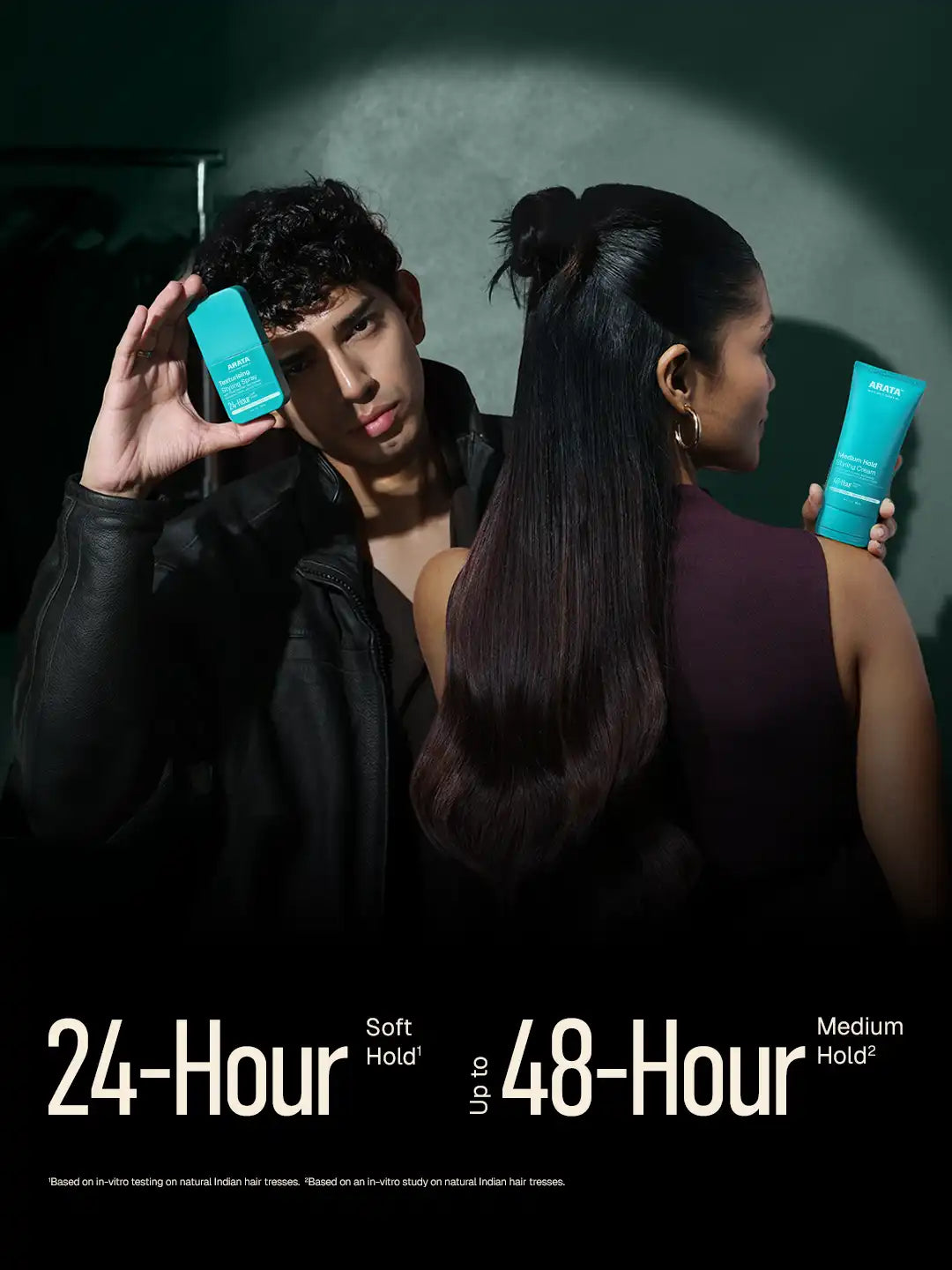Arata Texturising Styling Spray & Styling Cream Combo