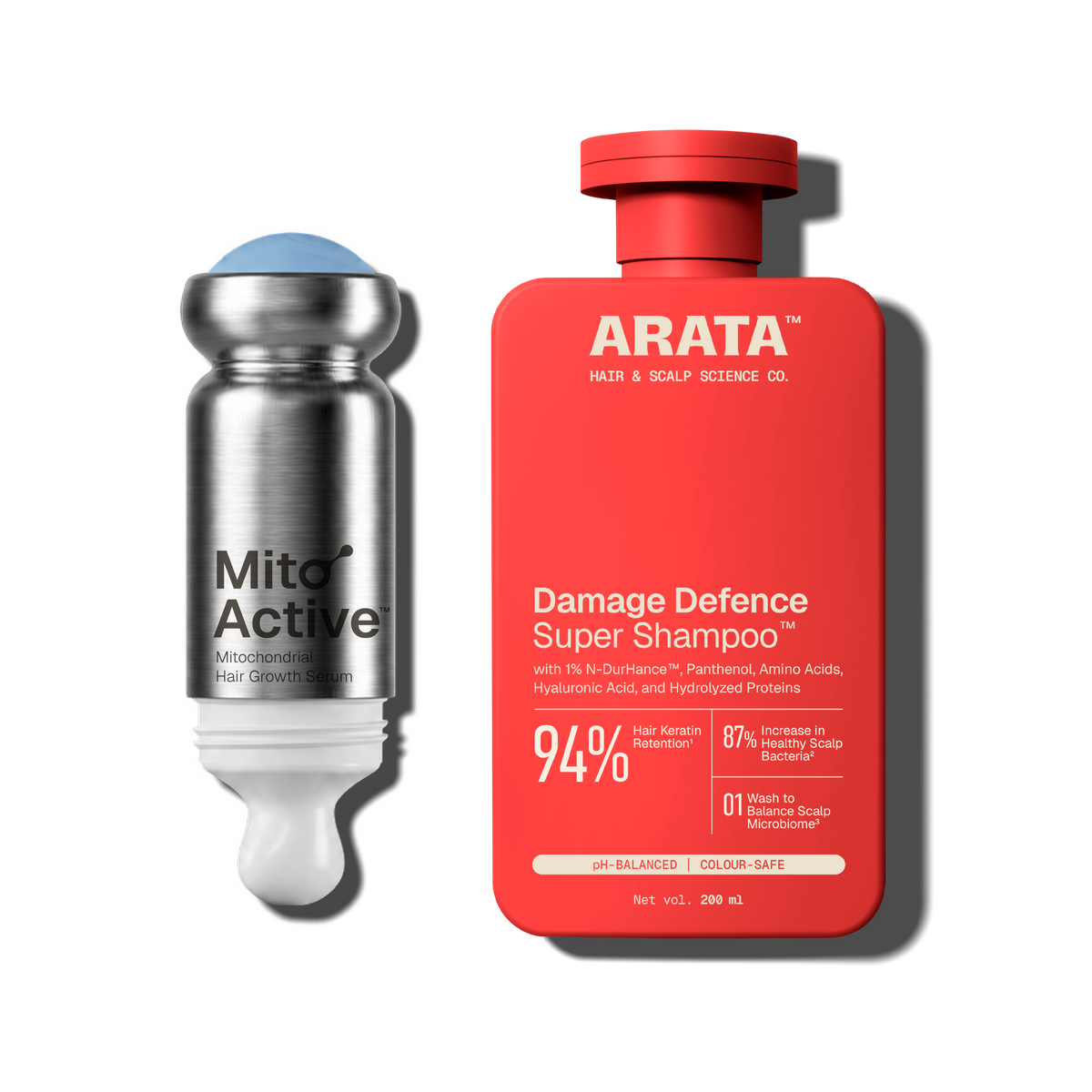 Arata MitoActive + Super Shampoo Combo
