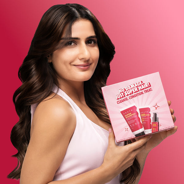 Arata - No Damage Super Box |  Super Shampoo™, Super Conditioner™ & Super Serum™