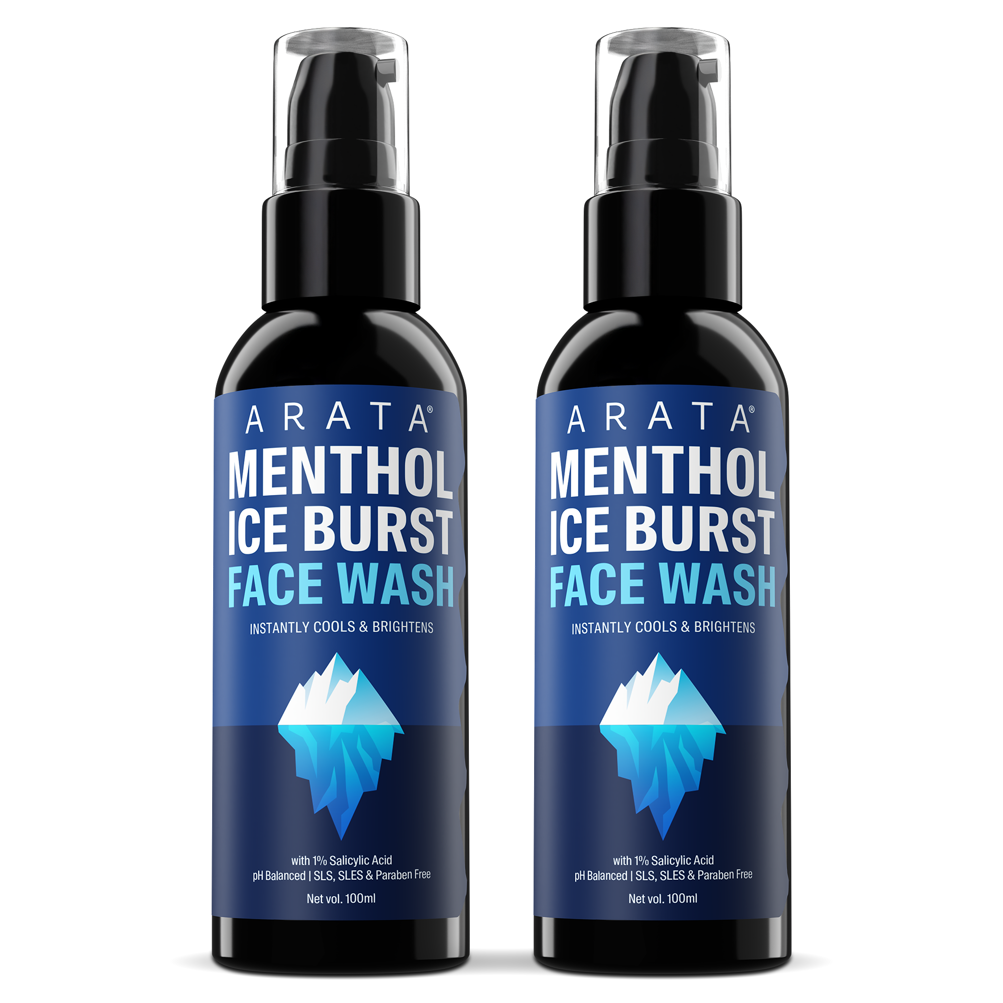 Menthol Ice Burst Face Wash