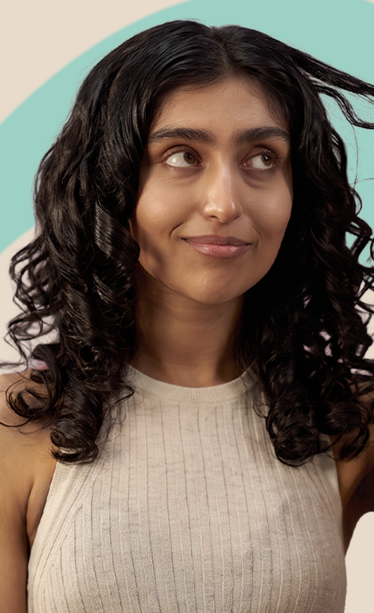 Restores<br>curl pattern