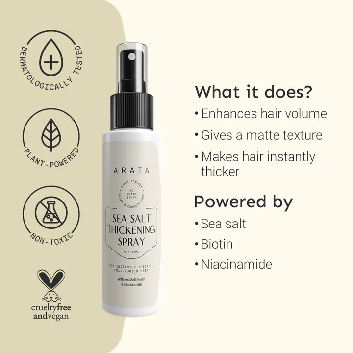 Sea Salt Thickening Hair Spray - 50ml