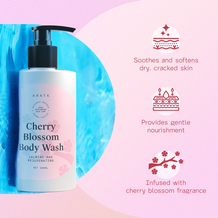 Arata Nourishing Body Wash (Cherry Blossom)